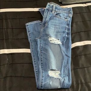 American Eagle Super Stretch Destroyed wash Jeans